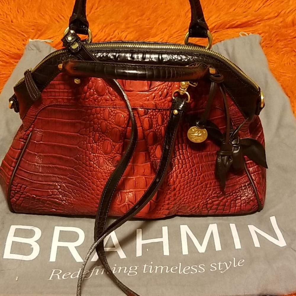 ONE OF A KIND BRAHMIN PURSE